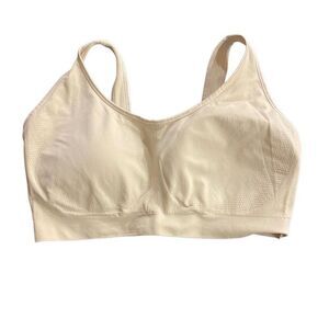 Underscore XL sports bra cream